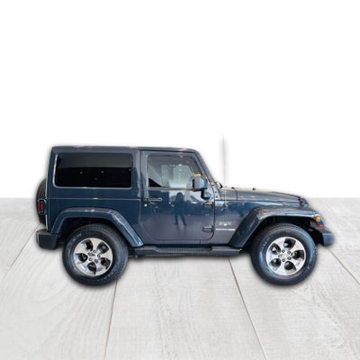 2018 Jeep WRANGLER 2 PTS SAHARA JK TA VE PIEL CD DVD GPS RA-18 4X4