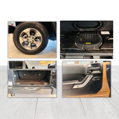 2018 Jeep WRANGLER 2 PTS SAHARA JK TA VE PIEL CD DVD GPS RA-18 4X4