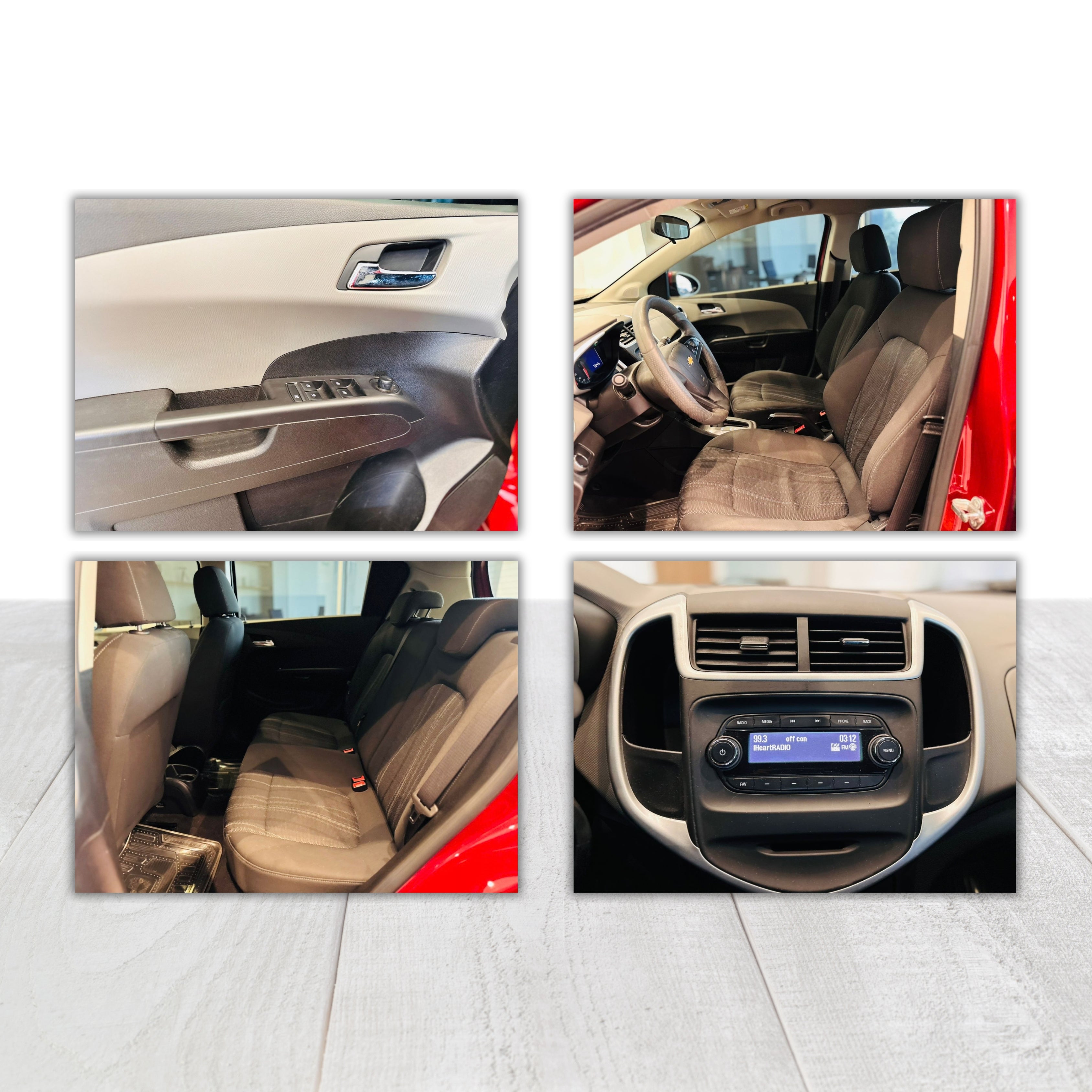 2017 Chevrolet SONIC 5 PTS HB LT TA AAC VE BA RA-15