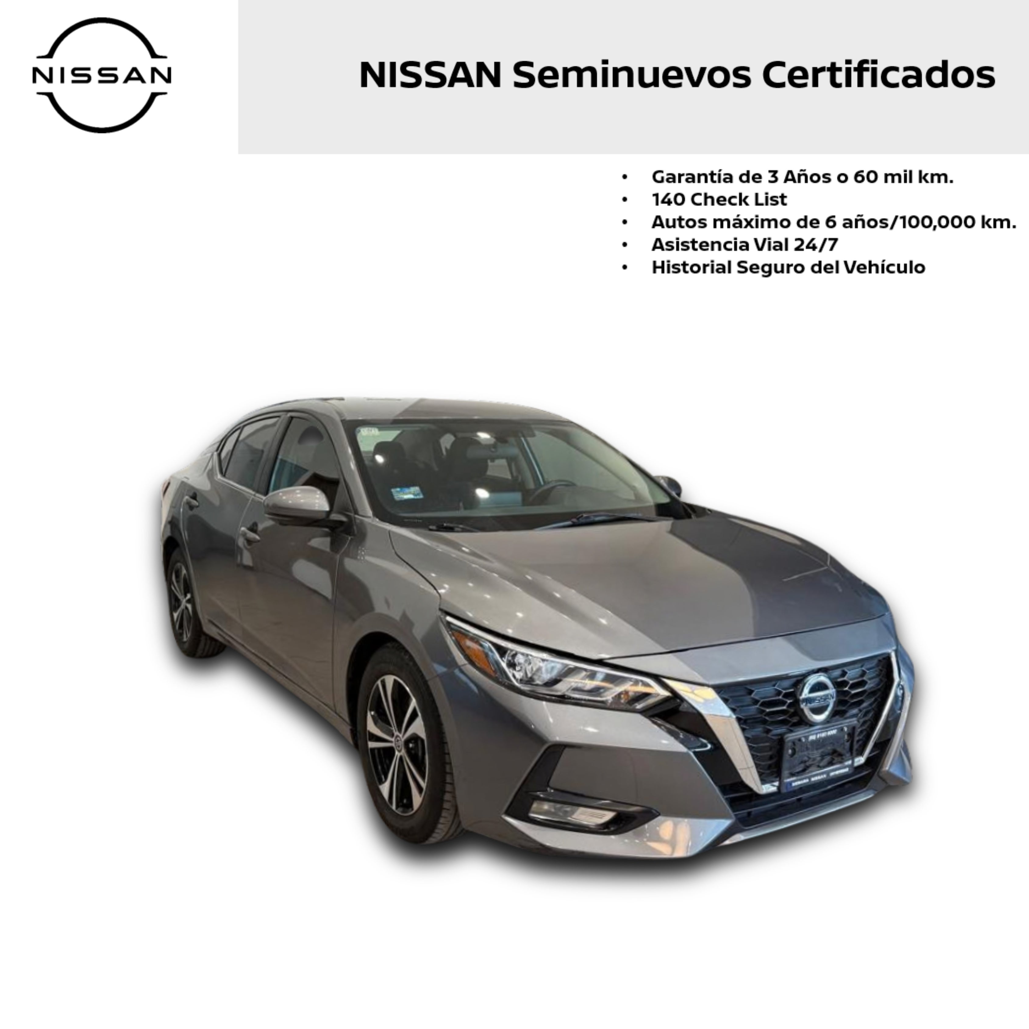 2022 Nissan SENTRA 4 PTS ADVANCE TM6 AAC F NIEBLA RA-16