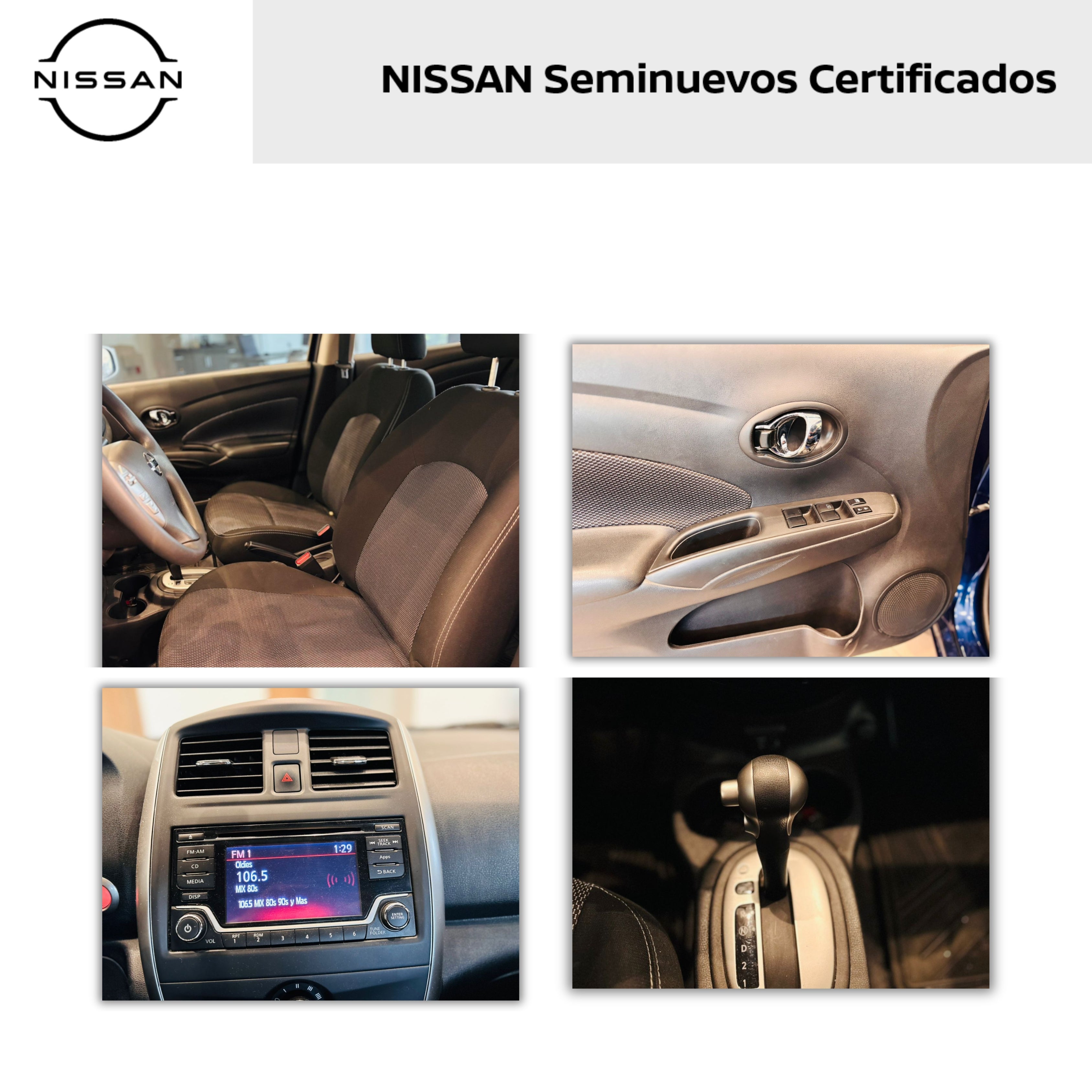2019 Nissan VERSA 4 PTS ADVANCE TA AAC VE F NIEBLA RA-16