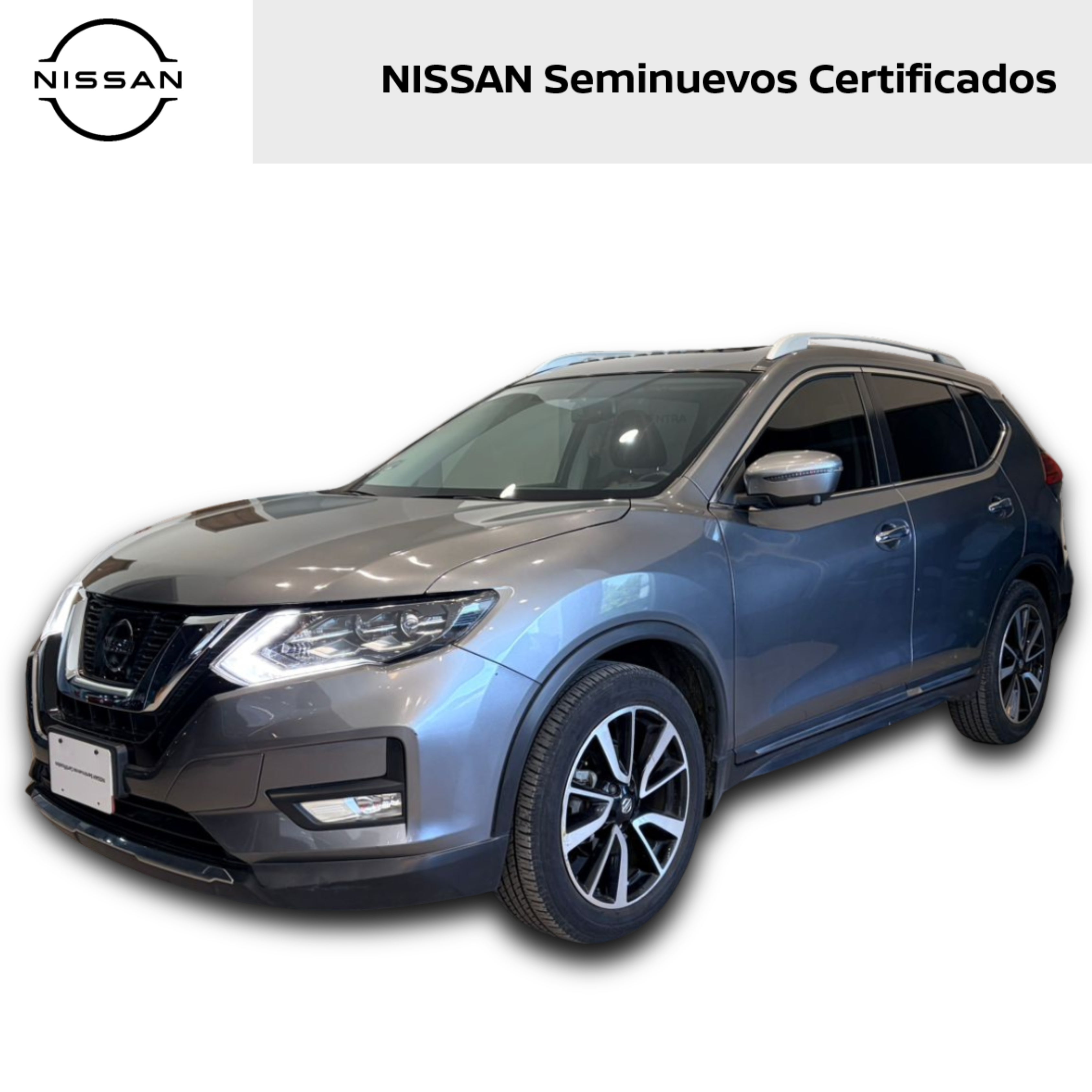 2020 Nissan X-TRAIL 5 PTS EXCLUSIVE CVT PIEL QCP GPS 5 PAS RA-19