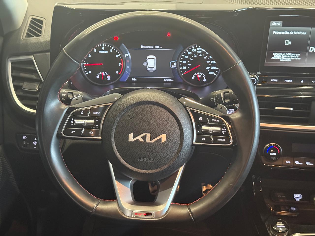 2022 Kia SELTOS 5 PTS GT LINE 14T TA AAC AUT PIEL F LED RA-17